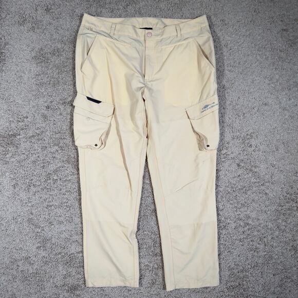 Grundens Pants Men's 38 Breakwater Cargo Stretch Nylon Fishing Outdoors Hiking - Picture 1 of 9